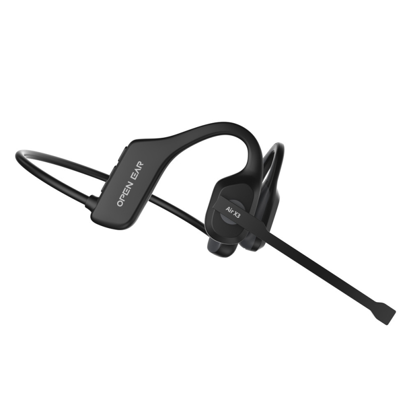 X3 Bluetooth slušalice s tehnologijom provodljivosti zraka, ne ulaze u uho, za sport i poslovne razgovore, ENC smanjenje buke, stereo zvuk, dugotrajna baterija, IPX4 vodootpornost