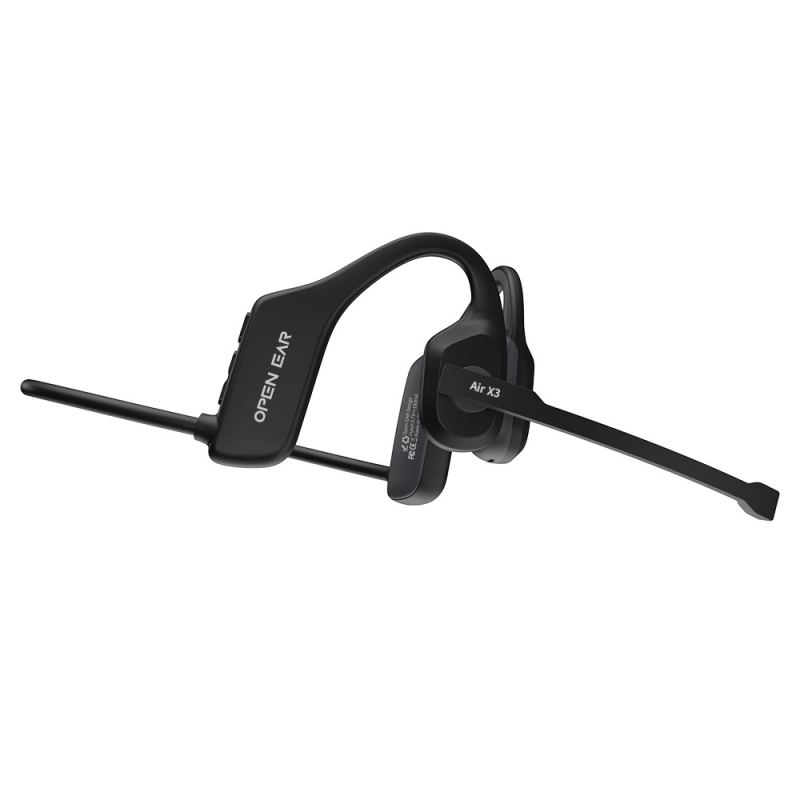 X3 Bluetooth slušalice s tehnologijom provodljivosti zraka, ne ulaze u uho, za sport i poslovne razgovore, ENC smanjenje buke, stereo zvuk, dugotrajna baterija, IPX4 vodootpornost