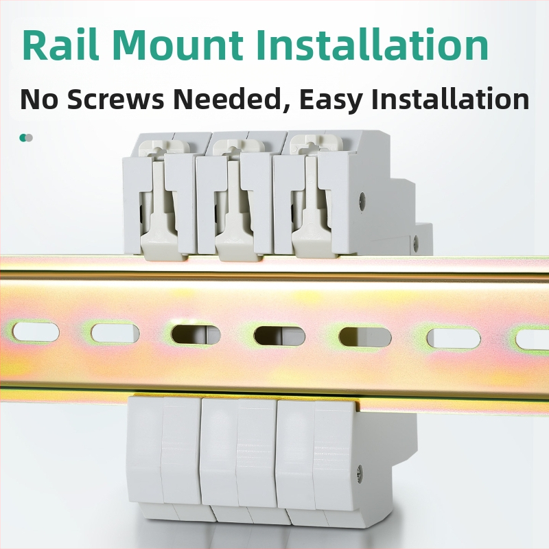 FH66-V Modulárny lištový AC jednofázový voltmetr, 80-500V