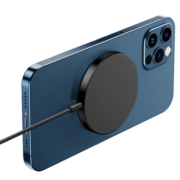 Μαγνητικός ασύρματος φορτιστής MagSafe για iPhone, διαφανής, γρήγορη φόρτιση
