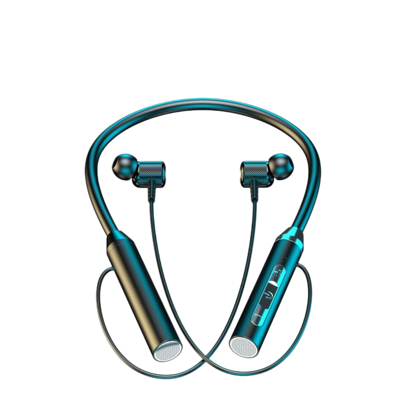 Bluetooth slušalice s vratnim remenom, sport, s aktivnim otklanjanjem šuma, dug rad baterije, vodootporne, magnetske bežične slušalice
