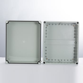 340×280×180 mm πλαστικό αδιάβροχο κουτί διακλαδώσεων με βίδες, για ηλεκτρικά όργανα, με υψηλό καπάκι σφράγισης