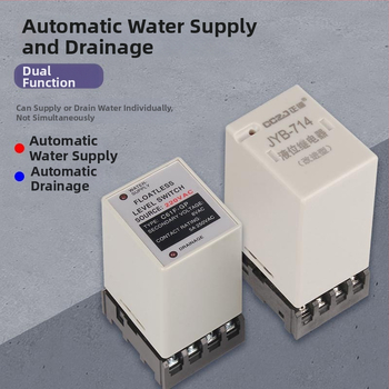 JYB-714 Relé hladiny vody, automatický regulátor hladiny vody so senzorom sondy, 24V/220V/380V