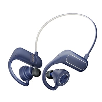 IPX8 водоустойчиви професионални плувни слушалки с памет, безжично Bluetooth, за плуване и спорт, в ухото