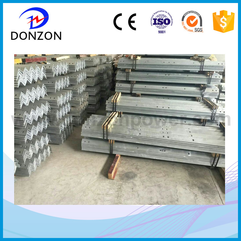 Dongzhong forró-galvanizált szögvas keresztkar, vezetékfogó és elektromos szerelvények