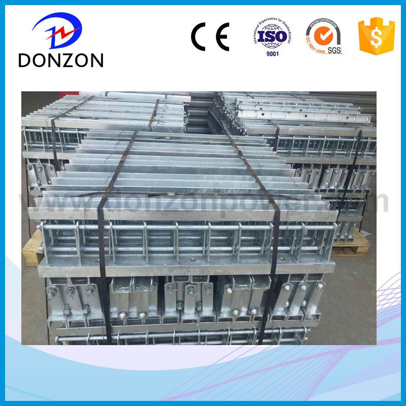 Dongzhong forró-galvanizált szögvas keresztkar, vezetékfogó és elektromos szerelvények