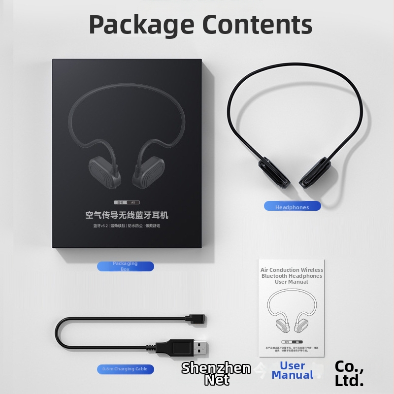 Bluetooth bežične slušalice s vratnom trakom, sportske stereo, in-ear, trajanje baterije preko 8 sati, Bluetooth 5.2