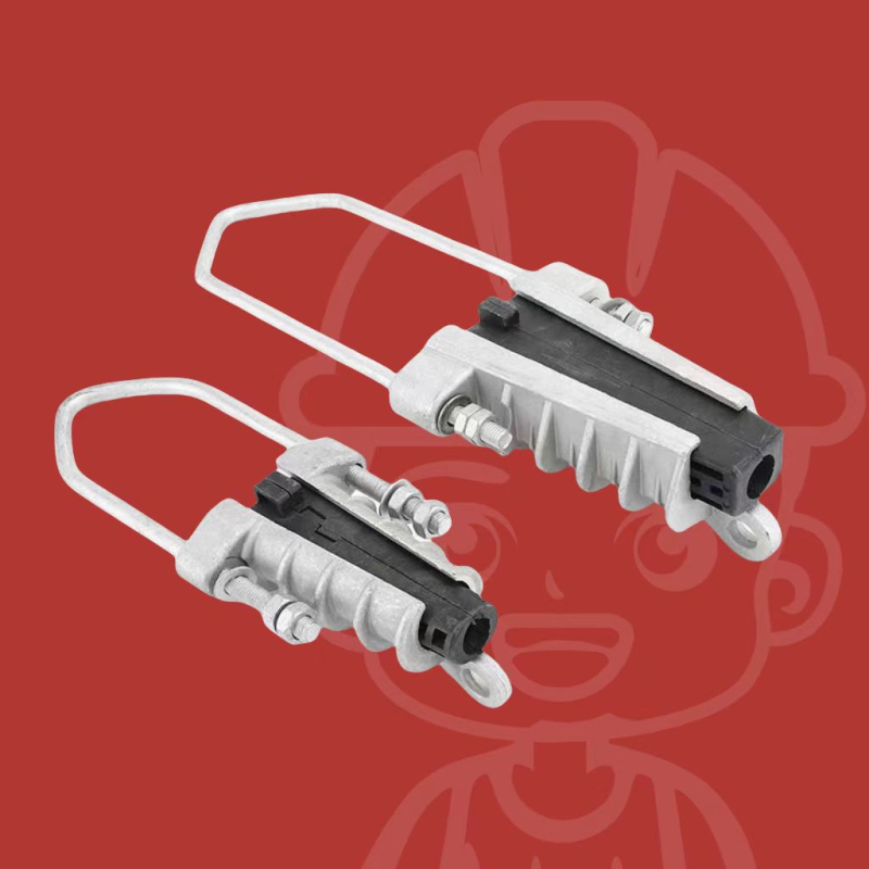 NXJ/NXJG серия фиксирани кабелни скоби за надземни линии, изолирани клиновидни скоби