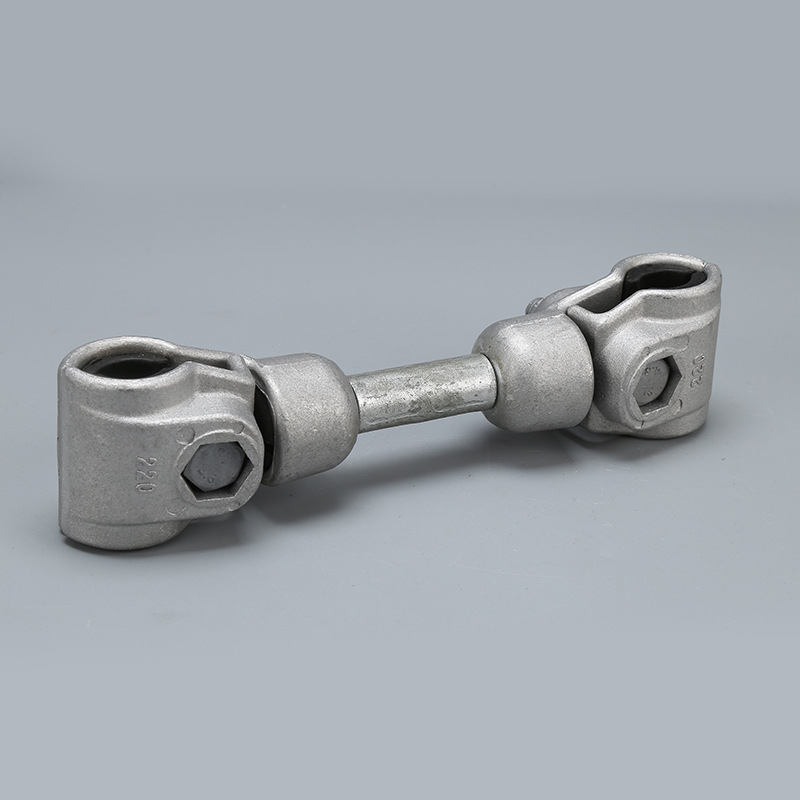 FJG-204 Jumper Spacer Rod, aluminijska legura, rotirajući dampener, dvostruka potpora za kabel/provodnik, zaštitni hardver