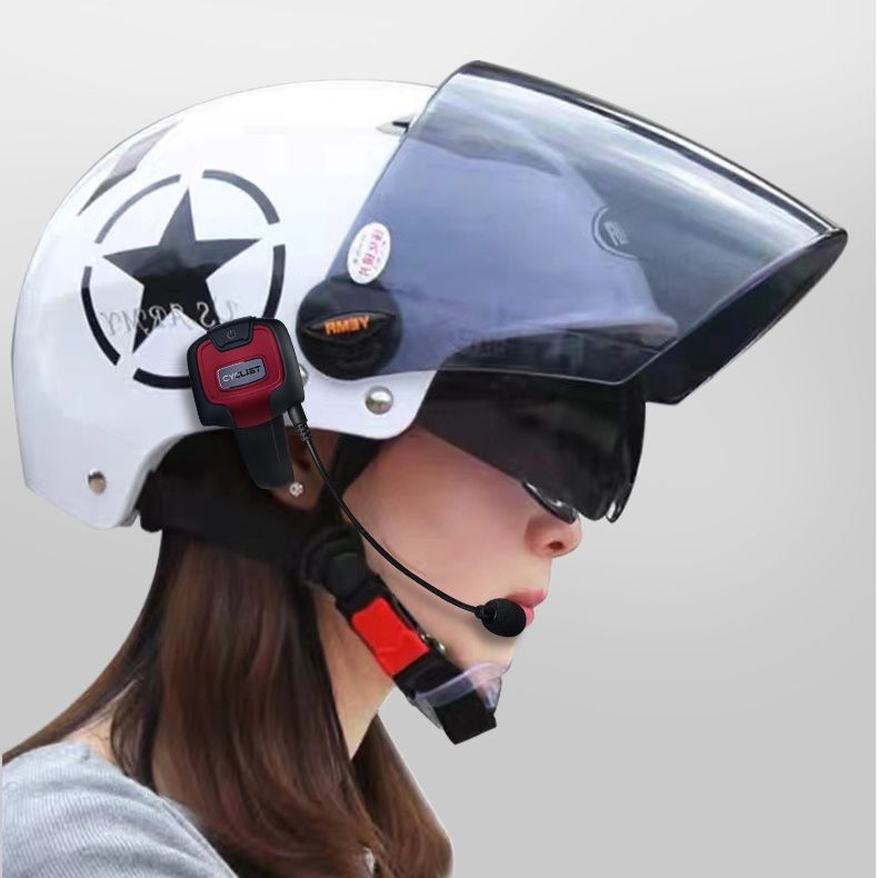 Set Bluetooth pentru cască de bicicletă cu sunet prin aer și reducere a zgomotului ENC