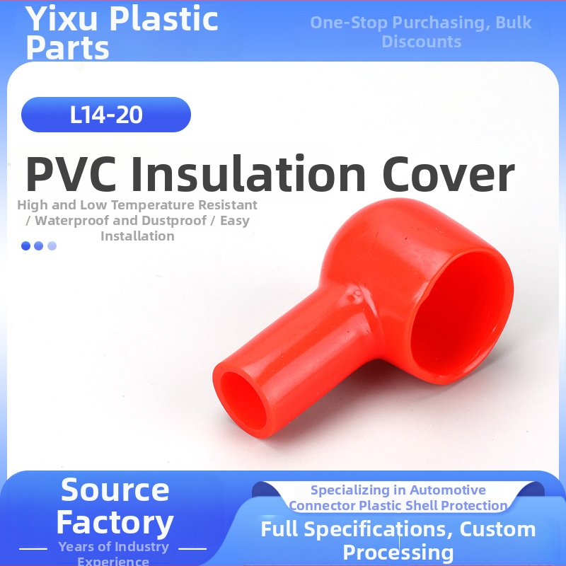 L14-20 trubkový PVC ochranný kryt pre terminály batérie s izolovanou kapsou pre kladný a záporný pól