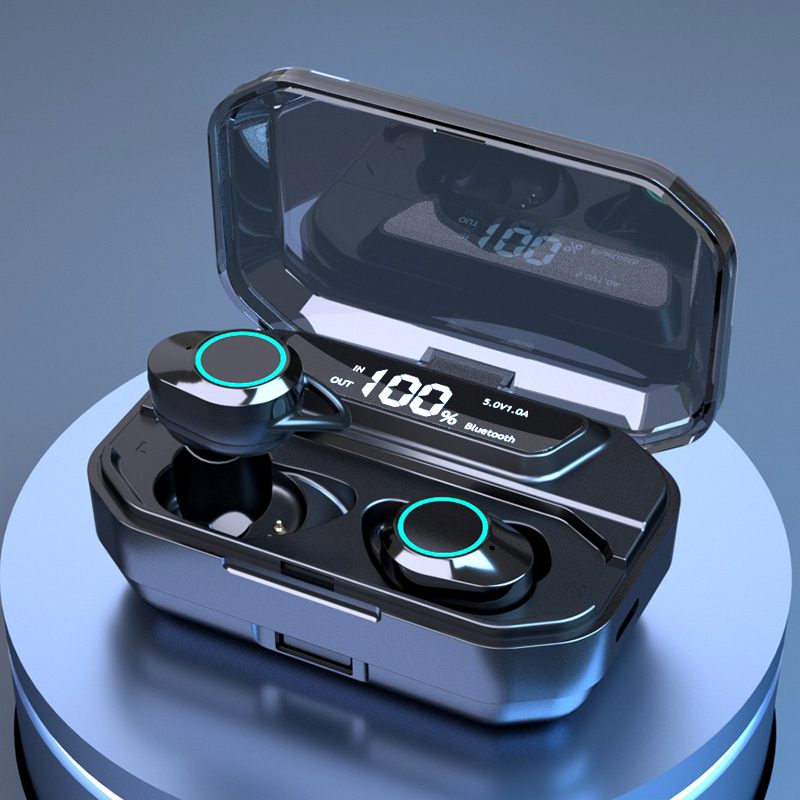 G02tws Bežične Bluetooth slušalice s digitalnim uklanjanjem šuma, stereo dodirno upravljanje