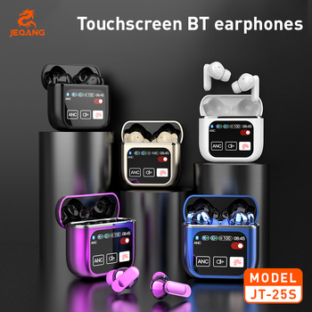 Bluetooth slušalice s AI prijevodom, potpuno osjetljivi zaslon, LED prikaz, redukcija buke, in-ear stereo zvuk