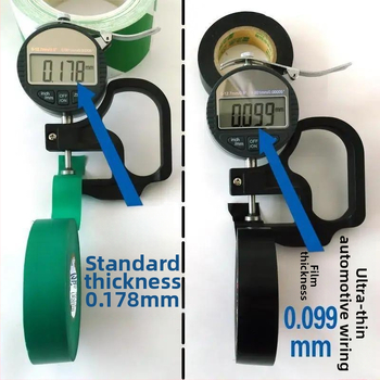 Čierna PVC elektrická izolačná páska, vodeodolná, proti ohňu, ultra tenká, odolná voči opotrebeniu, veľká rolka