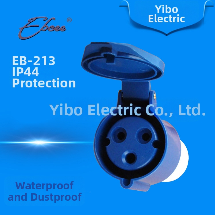 Eb-213 industrijski vodootporni utikač i utičnica, 240V, 3-polni