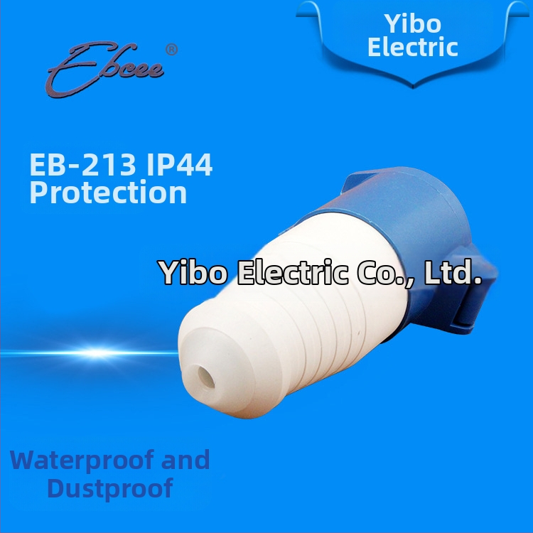 Eb-213 industrijski vodootporni utikač i utičnica, 240V, 3-polni