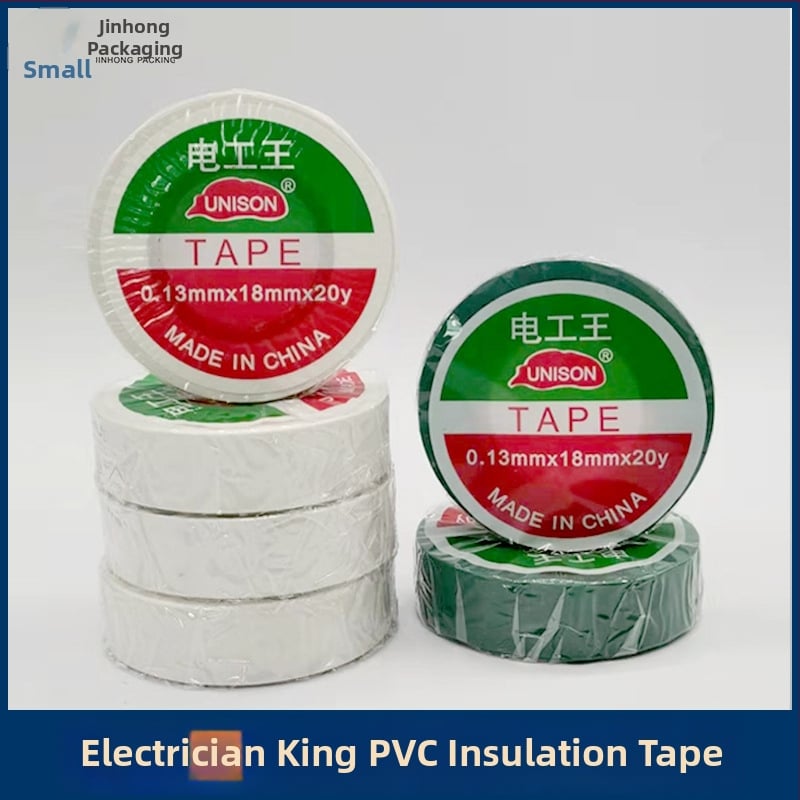 PVC izolovaná elektrická páska pre vodiče, vodotesná, odolná voči vysokým teplotám, čierna, The Electric King