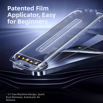 Pinsheng Tvrdené sklo ochranný film na obrazovku pre iPhone 17 Pro Max, 14, 13 — Proti špehovaniu, Celá obrazovka, HD