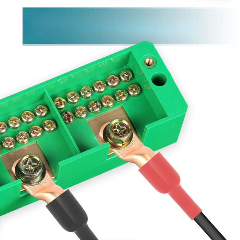 US standardni terminali za baterijski kabel, 20 kom, konektori za kabel 4x5/16 inča, bakar
