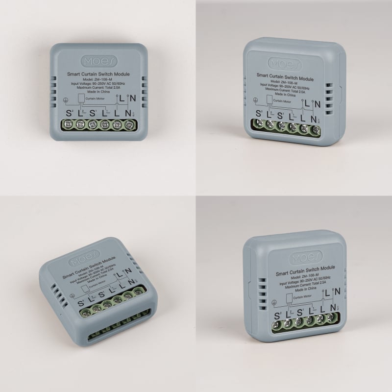 Zigbee мотор за завеси — смарт превключвател с приложението Tuya Smart за дистанционно отваряне и затваряне