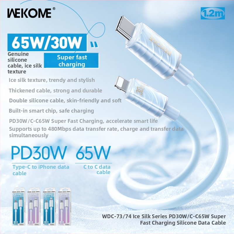WEKOME 65W USB-C kabel za brzo punjenje za Apple uređaje