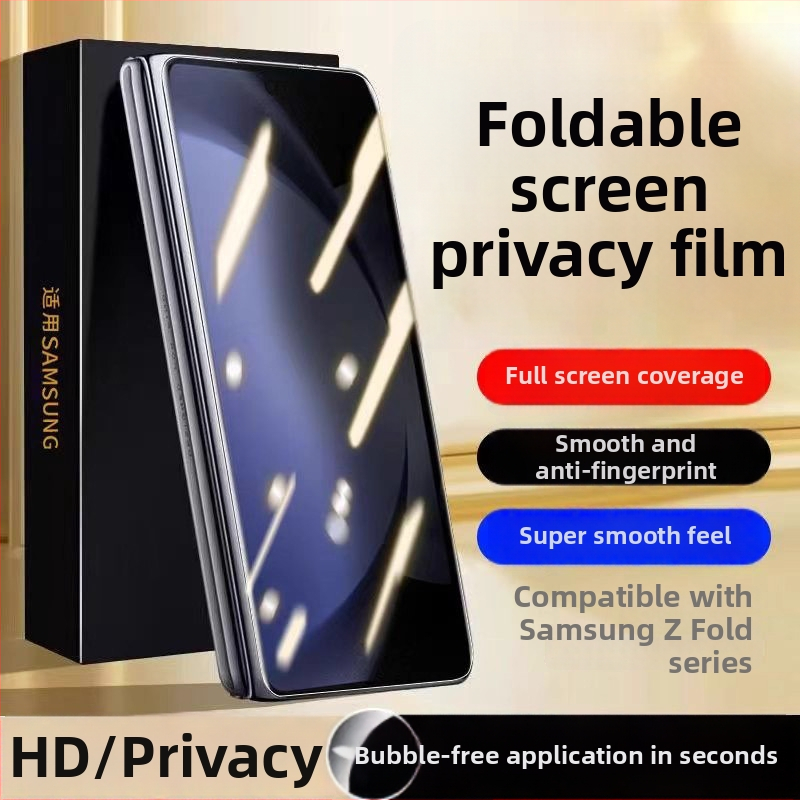 Ochranné sklo predného displeja pre Samsung Z Fold7/Fold8, ochrana súkromia, tenký okraj, W26