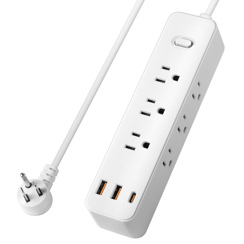 Jilong 12-u-1 produžni kabel s 9 utičnicama, US standard, UL certifikat, s kabelom, za kućnu upotrebu