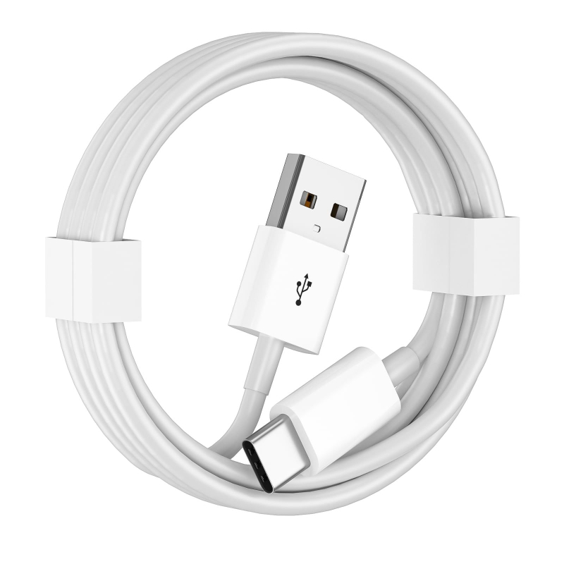 Romoss kabel za Apple za punjenje s Lightning i Mini USB priključcima, USB podatkovni kabel, brzo punjenje, 3C potvrda, duljina 1–2 m, bijela
