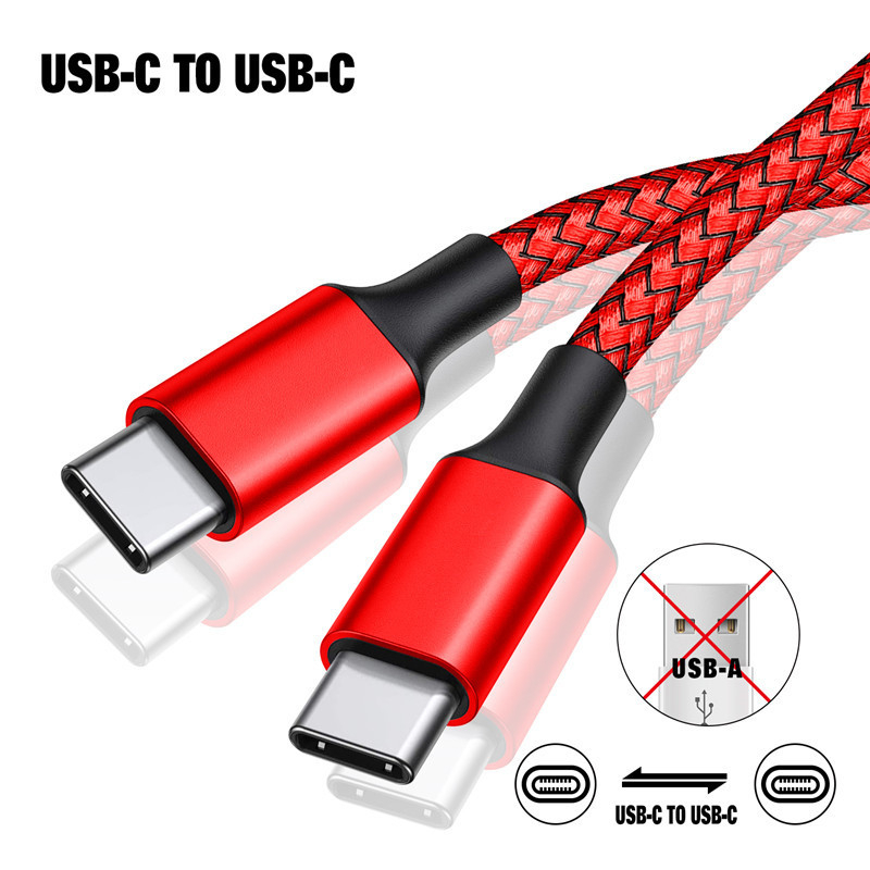 USB-C na USB-C kabel za punjenje Apple 17, pleteni od aluminijske legure, brzo punjenje 100W–240W