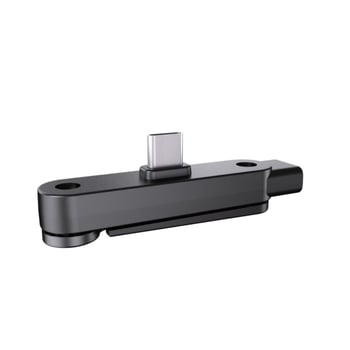 Sklopivi držač-adapter Type-C, dvostruki pretvarač s 240W brzog punjenja za mobilne telefone