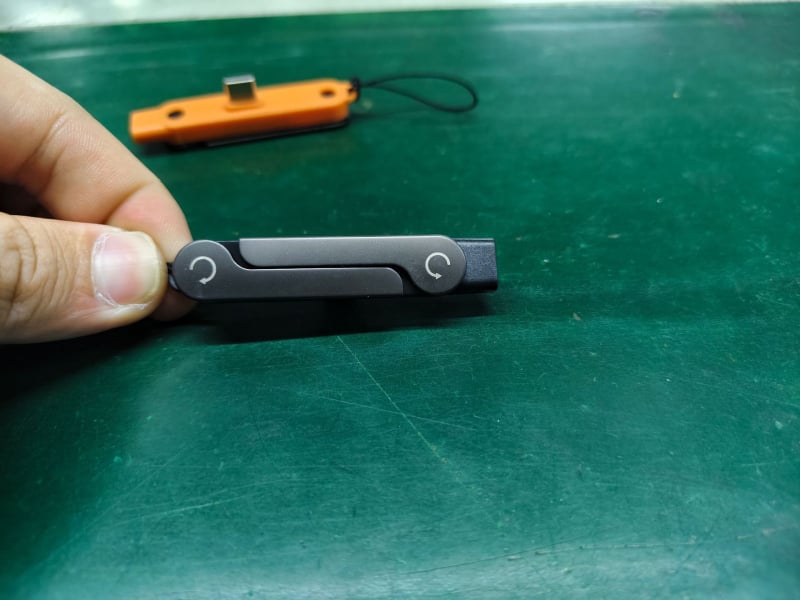 Sklopivi držač-adapter Type-C, dvostruki pretvarač s 240W brzog punjenja za mobilne telefone