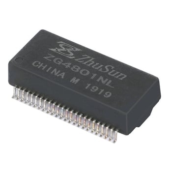 TG1G-S205NV6LF TG1G-серия повърхностно монтиран 48-пинов мрежов трансформатор/филтър