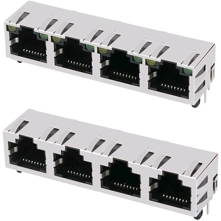 TG1G-S205NV6LF TG1G-серия повърхностно монтиран 48-пинов мрежов трансформатор/филтър