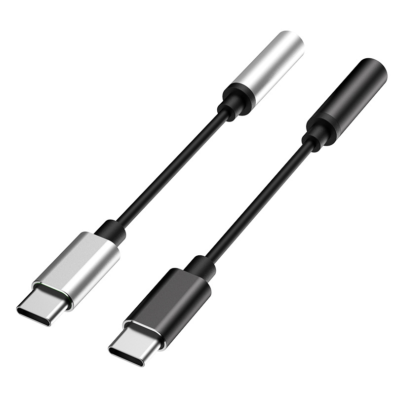 Type-C na 3,5 mm audio DAC dekoder adapter, ALC5686 Čip, za slušanje glazbe i pozive, kristalno čist zvuk