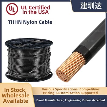 THHN/THWN нейлонова обвивка кабел, американски стандарт, 12 AWG едножилен индустриален проводник