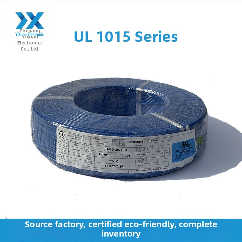 UL1015 viacúčelový elektrický kábel, vlastné spracovanie, 18 AWG