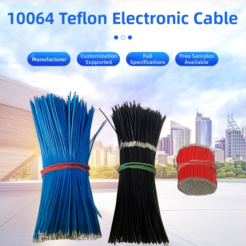 PTFE elektrický vodič 28 AWG pre vysoké teploty, spojovací vodič, prispôsobiteľný