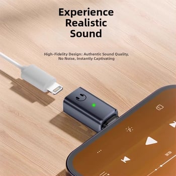 Audio adaptér Lightning na USB-C pre iPhone 15/16