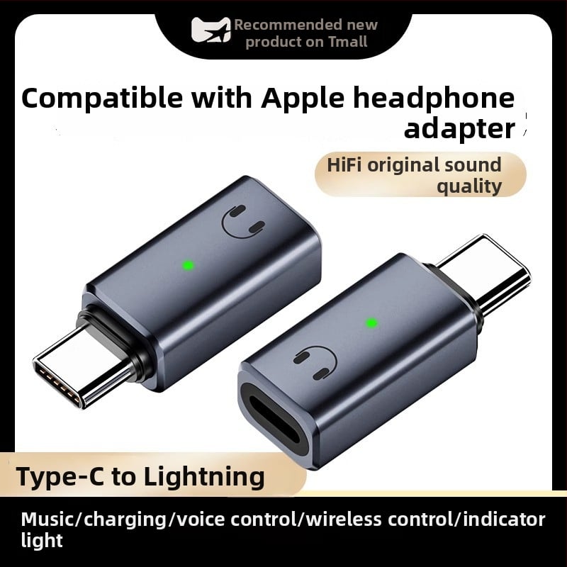 Audio adaptér Lightning na USB-C pre iPhone 15/16