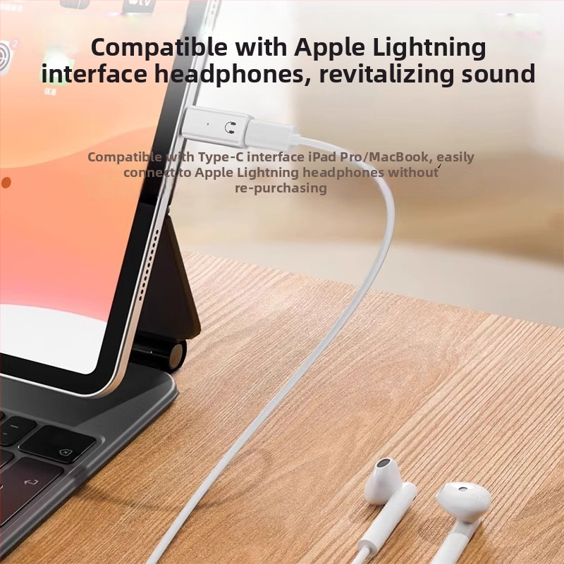 Audio adaptér Lightning na USB-C pre iPhone 15/16