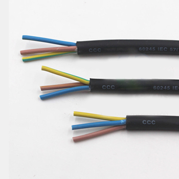 Kaučuk kabel prema europskom standardu VDE HO7RN-F/HO5RN-F, višekanalni kabel s izolacijom, čisti bakar