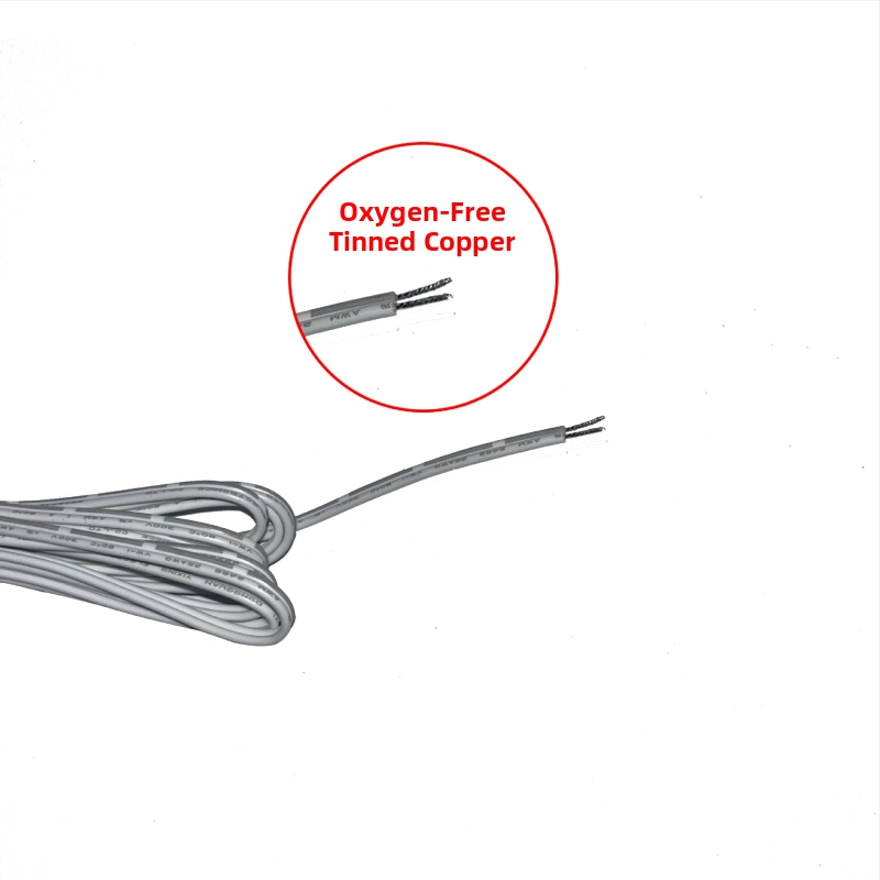 DuPont 2,54 mm terminál LED pásikábel pre osvetlenie skriniek/šatníkov, 2-pínový samec a samica, predlžovací kábel pre LED pásik, čisté meď