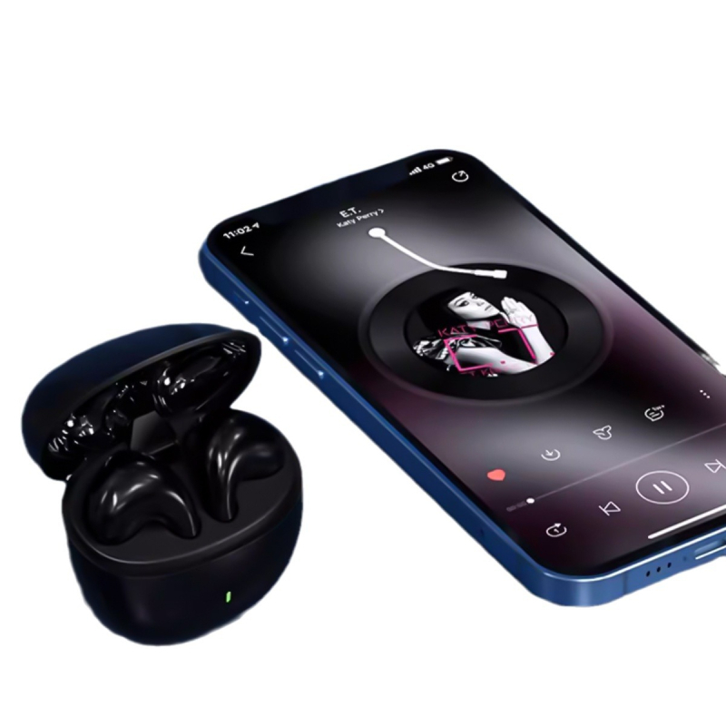 Nove gaming Bluetooth slušalice s niskom latencijom, potpuno bežične, za sport i trčanje, prilagodljiv dizajn