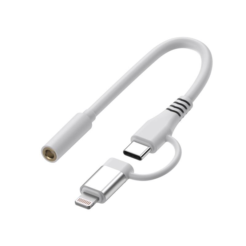 2-u-1 USB-C na 3,5 mm audio adapter za Apple uređaje, za pozive i slušanje glazbe