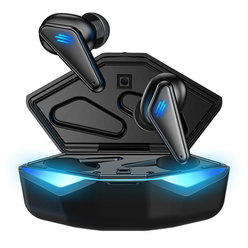 K55 privatni model bežične Bluetooth slušalice za igre, e-sport, jedno ili dvostruko uho, niska latencija, TWS, Bluetooth 5.0, IPX7, trajanje baterije 4–8 sati