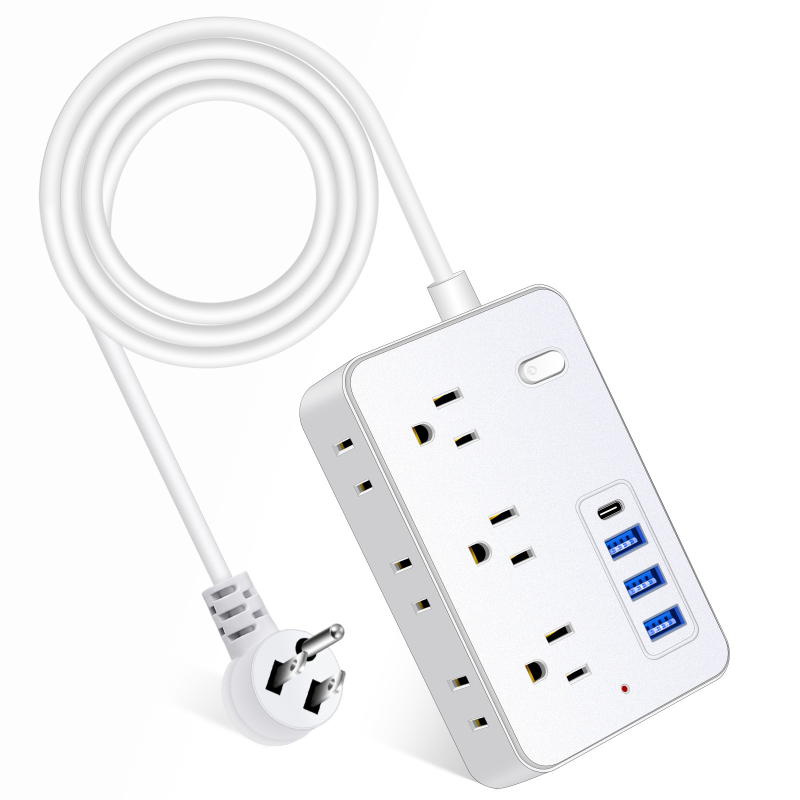 US standardni pametni produžni kabel s USB-C utičnicom i pločom