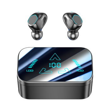 M48 Bluetooth in-ear slušalice s digitalnim zaslonom, ultra dugi vijek baterije, velik kapacitet, za glazbu i igre, TWS