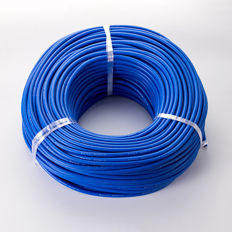 8 AWG mekani silikon kabel za EV bateriju, cinkani bakar, presjek 8 mm²