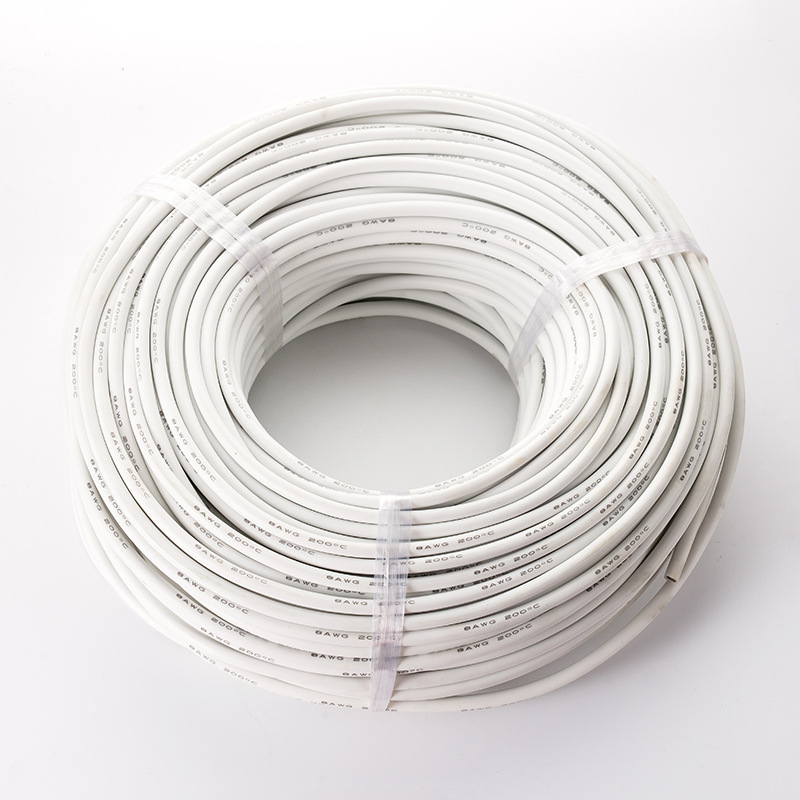 8 AWG mekani silikon kabel za EV bateriju, cinkani bakar, presjek 8 mm²