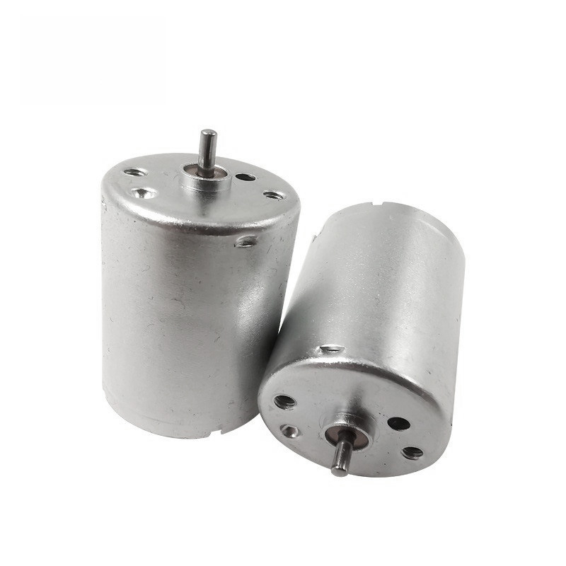 Futai 370 motor – mikromotor s uhlíkovými kefkami DC motor pre pásový ventilátor, mini vodná pumpa pre krb a vzduchová pumpa